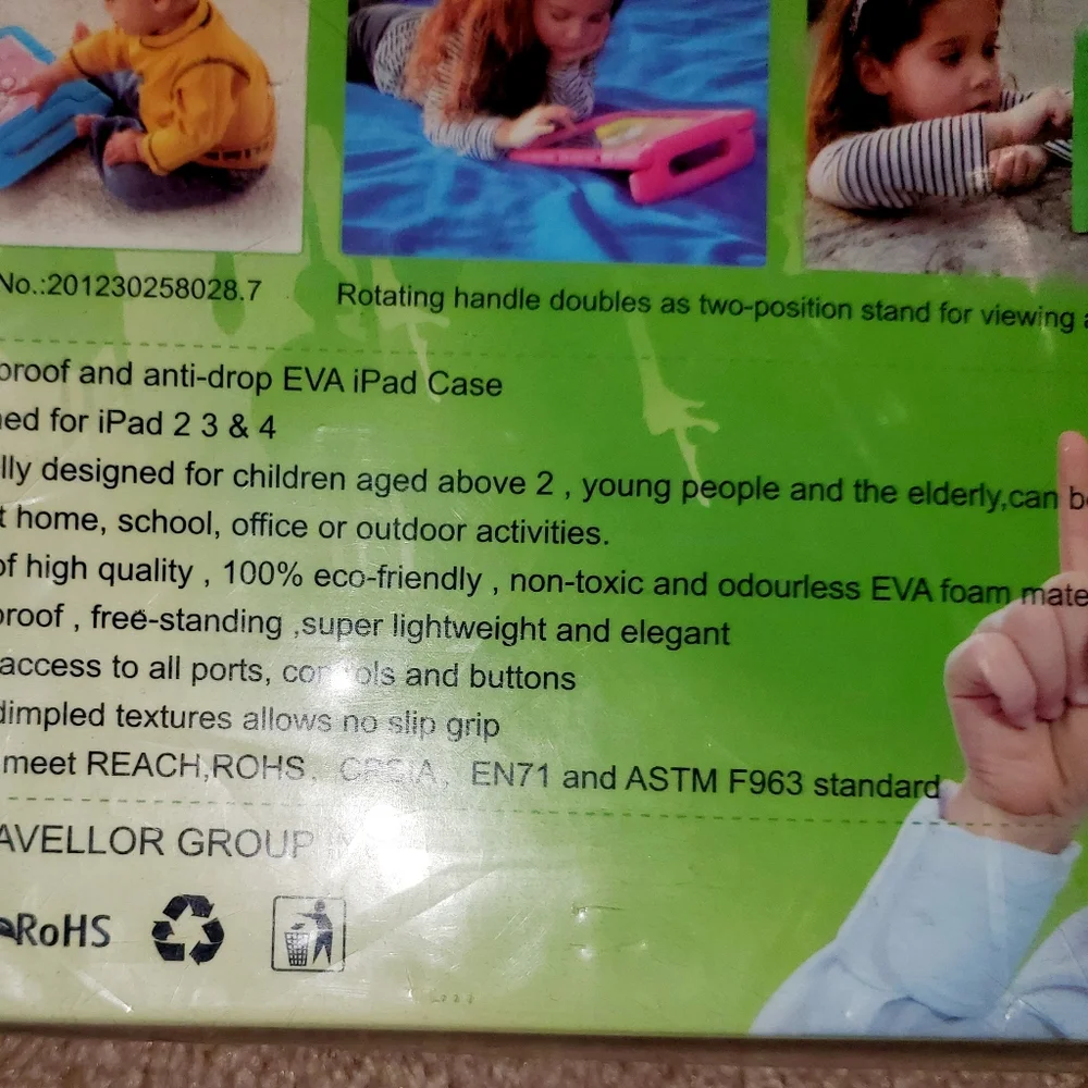 14 green Travellor Apple iPad 2/3/ 4 Case Winpartner Travellor Silicone Protect